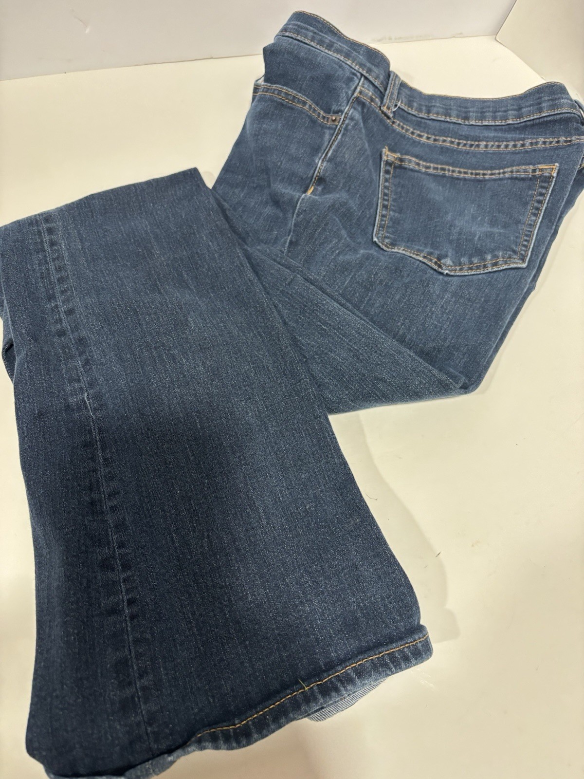 Gap Perfect Boot Women's Blue Denim Jeans Bootcut Medium Wash 5-Pocket Size 6