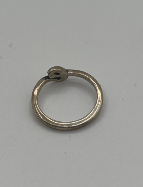 Size 6 James Avery Script Initial Letter "e” Ring… - image 2