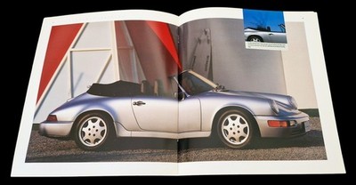 PORSCHE 911 964 944 928 S4 GT Prospekt Brochure plus Farben Technik USA 1991 G