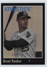 2024 Topps Archives 1970 Topps Black Foilboard Brent Rooker #132 1l8l