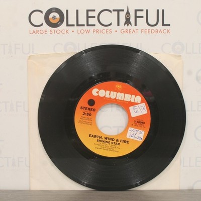 EARTH WIND & FIRE - SHINING STAR - 1975 - VINYL 7'' SINGLE   COMBINE & SAVE