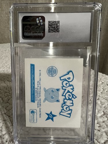 Charizard Merlin Sticker CHARIZARD 2000 MERLIN POKEMON PRISM Sticker #121 Series 2 - CGC 8 | eBay