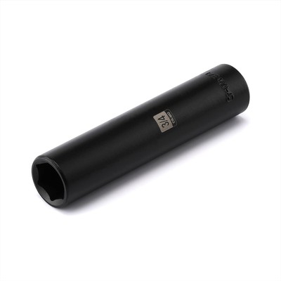Mayouko 1/2'' Drive 3/4'' Extra Long Deep Impact Socket, CR-MO, 6 Point, Large 