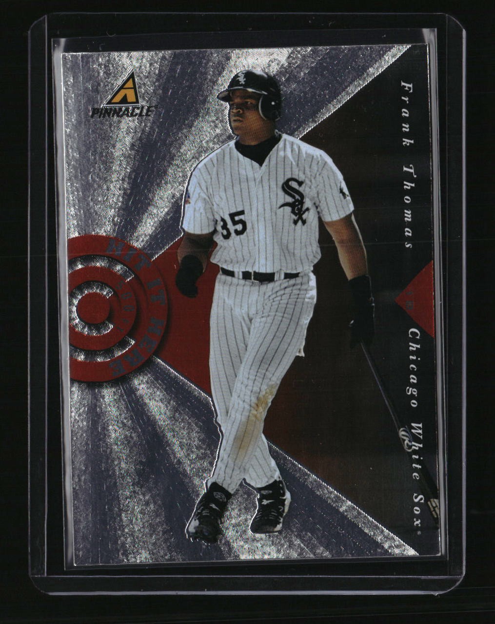 1998 Pinnacle #4 Frank Thomas Hit it Here