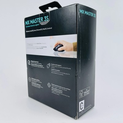 Logitech MX Master 3S Wireless Mouse - Black for sale online | eBay