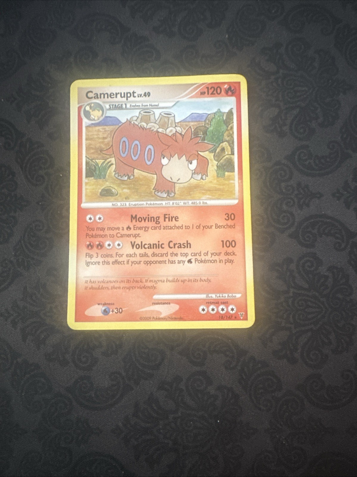 Pokemon Supreme Victors Rare Card - Camerupt 18/147