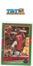 Danuel House Jr. 2020-21 Donruss Holo Green Laser #124 Houston Rockets 12a