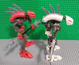 LEGO Bionicle Rahkshi Lot of 6 Complete W/ All Kraata