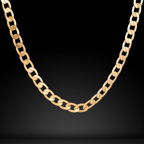 Herren Dicke Kette Halskette Miss Man Herren Anhänger Glied Schmuck Panzer - Bild 3 von 11