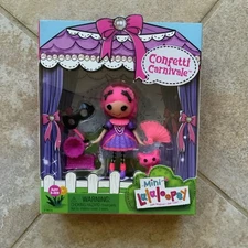Mini Lalaloopsy Doll Confetti Carnivale Doll & Pet With Accessories NEW!