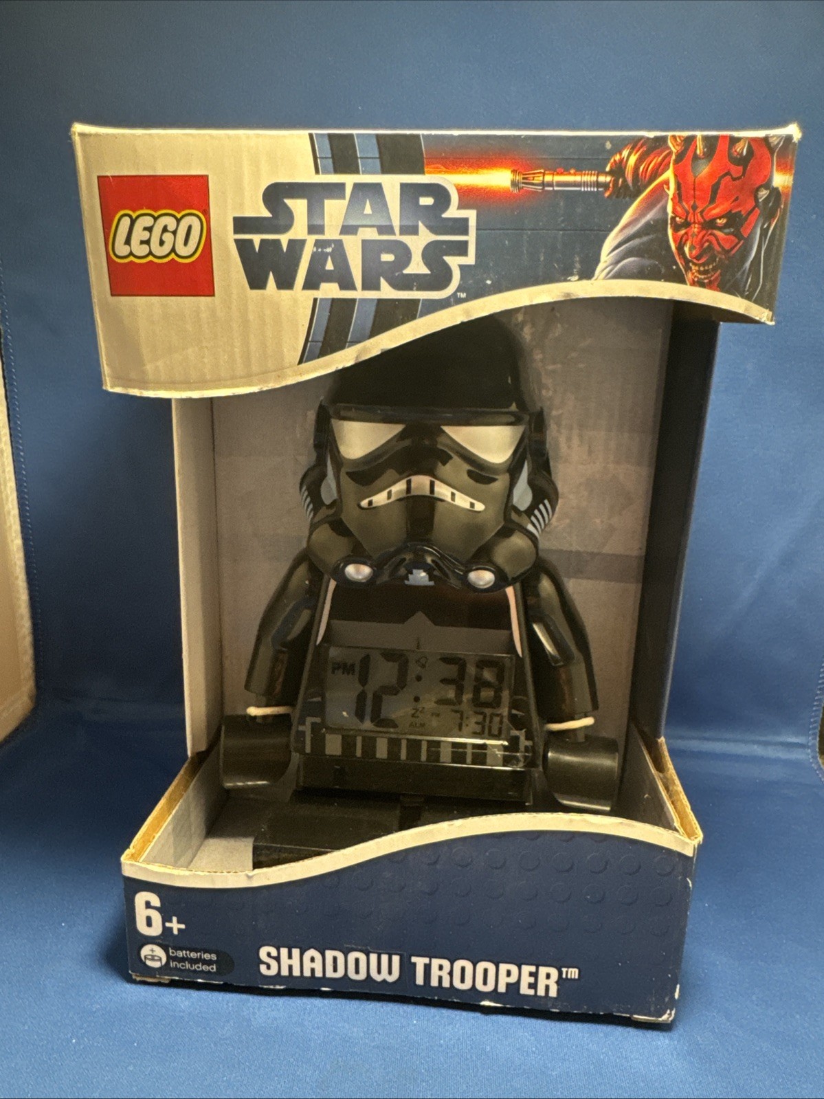 Lego Star Wars Alarm Clock Shadow Trooper NEW
