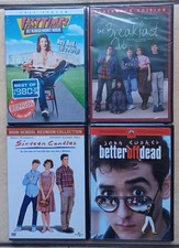 DVD Collection Mixed 80s Genre Sealed 4 Titles Brand New A3