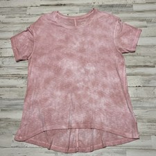 American Eagle oversized t shirt tunic tie dye womans Medium M Soft flowy hi low