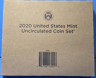 2020 P D Uncirculated U.S. Mint Set Governmnt Sealed in Original Mint Packaging