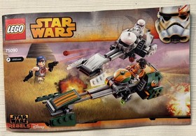 LEGO Star Wars: Ezra's Speeder Bike (75090) 100% Complete. 