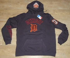 Detroit Tigers MLB Pro Standard Navy Blue Hoodie Jacket $100 size Men's 3XL
