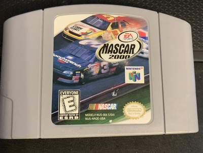 NASCAR 2000 (Nintendo 64, 1999) N64 Authentic 