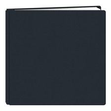 Pioneer 12-Inch by 12-Inch Family Treasures Deluxe Fabric Postbound Album Mid...
