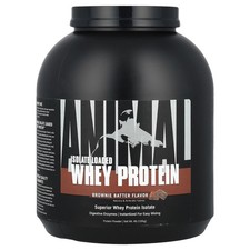 Isolate Loaded Whey Protein, Brownie Batter, 4 lb (1.81 kg) 15.74 per gallon