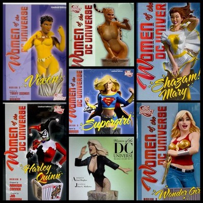 DC DIRECT Lot of 7 Women of the DC Universe All New in Box xLNT Condition LB20