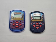 Vintage Electronic Handheld Hangman Game Milton Bradley Hasbro 1995 X2
