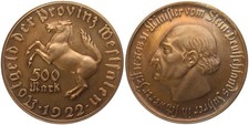Deutschland - 500 Mark 1922 - Provinz Westfalen - Freiherr vom Stein