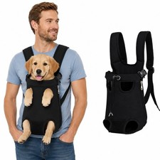 Tragbarer Atmungsaktiv Haustier Rucksack für Kleine Hunde Katzen, Schwarz Tragbarer Atmungsaktiv Haustier Rucksack für Kleine Hunde Katzen, Schwarz