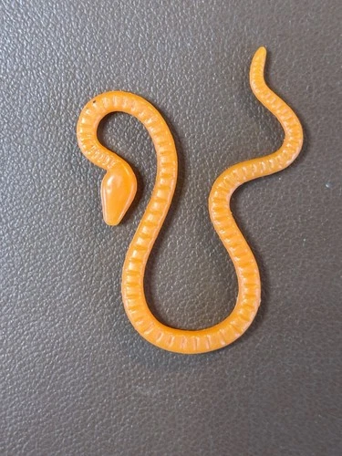 Vintage 1980 Kenner Star Wars * YODA ORANGE SNAKE * Original Figure Accessory