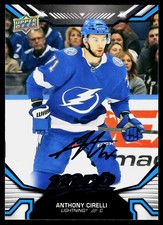 2022-23 Upper Deck MVP Blue Script Anthony Cirelli #70 Tampa Bay Lightning
