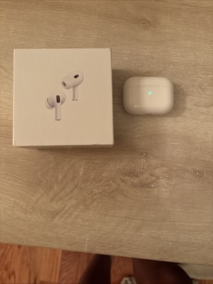 Apple AirPods Pro 2nd Generation with MagSafe Wireless Charging Case - White