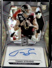 TOMMY STEVENS 2020 PANINI SPECTRA AUTOGRAPH #19 #RD 42/199  (ID 4262)