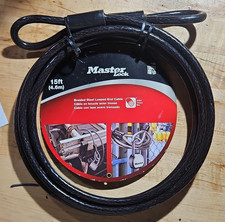 Master Lock 72DPF Braided Steel Looped-End Ca...