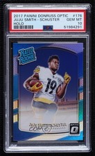 2017 Donruss Optic Rated Rookie Holo Prizm JuJu Smith-Schuster #176 PSA 10 09yr