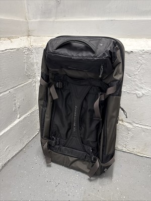 Eddie Bauer Expedition 26 Rolling Duffel Bag Suitcase Green Black Nice See  Photo