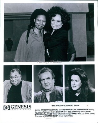 The Whoopi Goldberg Sho Eartha Kitt James Earl Jones Slick Photo 8X10