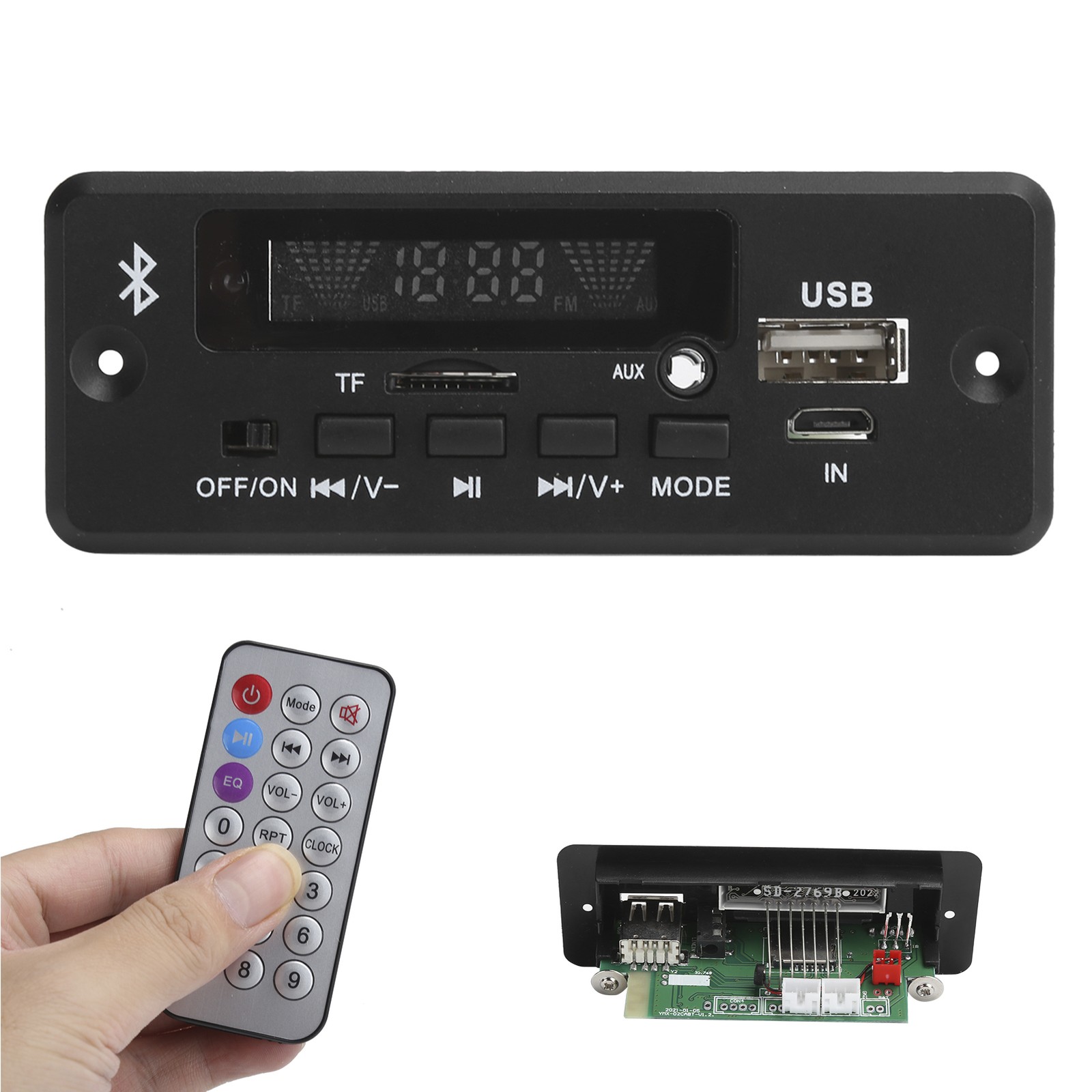 For 02CABT Decoding Board Universal WAV Decoding Module MP3 Decoder Board With