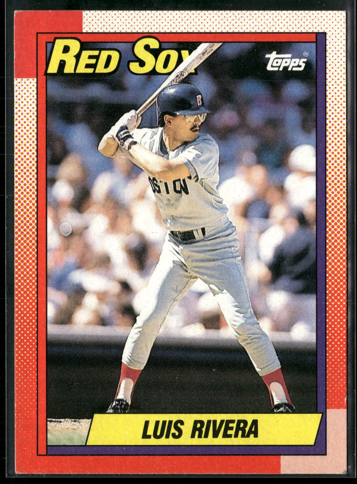 1990 Topps #601 Luis Rivera