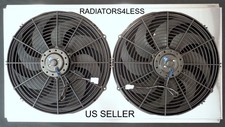 Aluminum Radiator Fan Shroud 16 Fans 1988-2000 Chevy Truck Pickup C1500 C2500