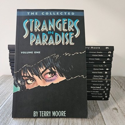 VTG Strangers in Paradise Vols 1-19 Vol 19 Signed by Terry Moore Graphic Novels