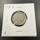 1931-S Indian Head Buffalo Nickel 5c - Good Details / Nice Coin - No Reserve! A