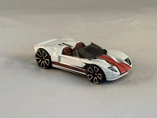 Hot Wheels Ford GTX1 2012 Faster Than Ever White FTE2s
