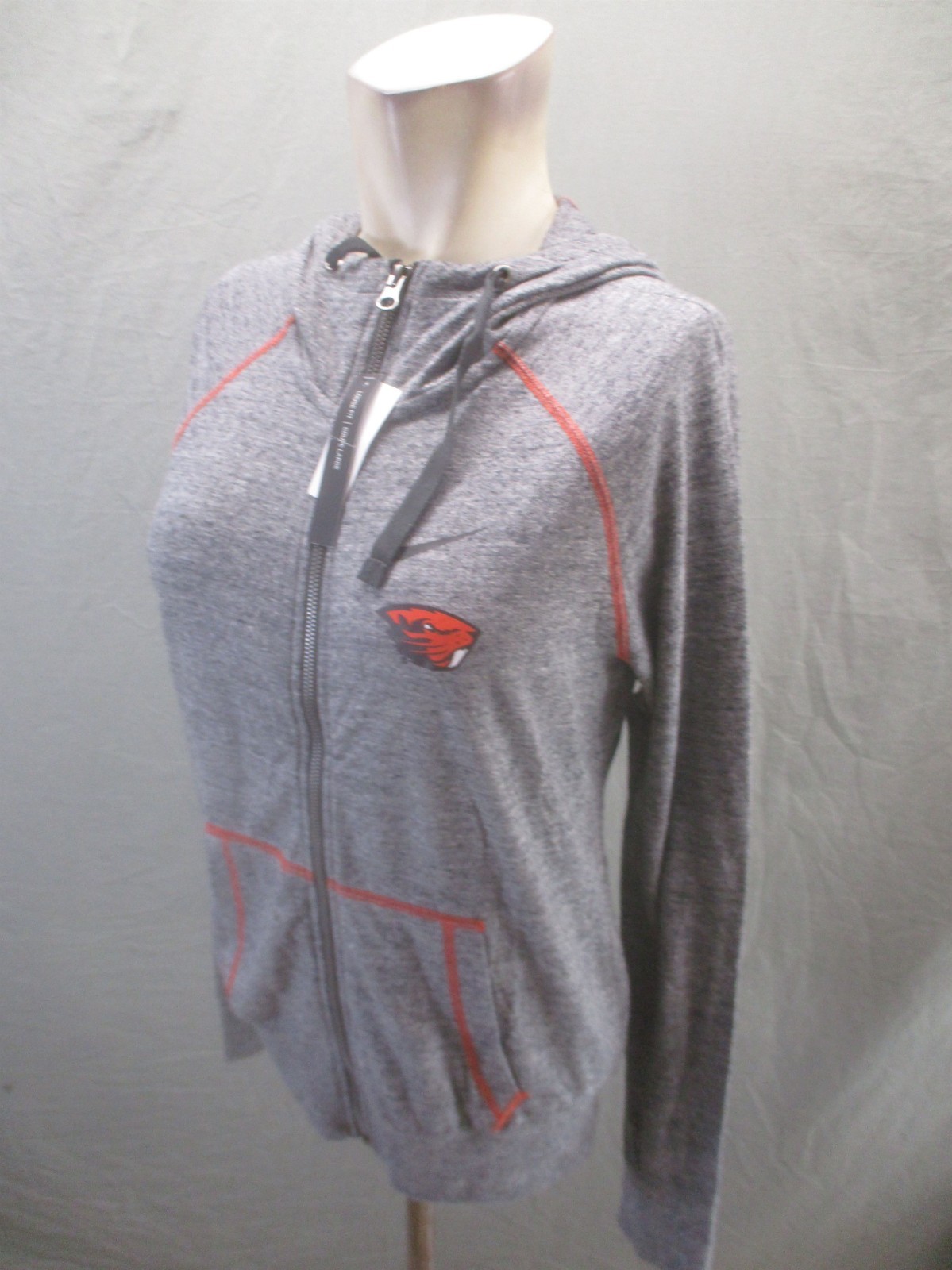 SACAI X NIKE Giacca sportiva donna cotone biologico Nike Oregon State Beavers taglia S nuova con etichette 857