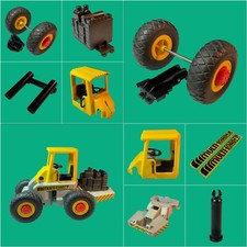 Playmobil 3458 City Baustelle Radlader Multi-Loader Ersatzteile Auswählen #P47