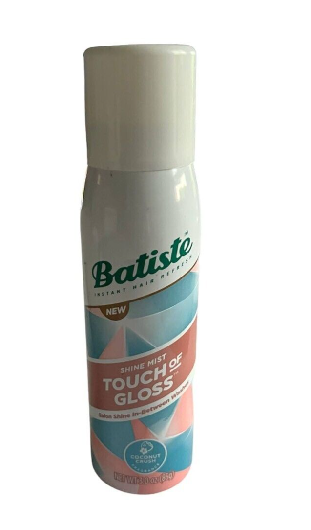 Batiste Shine Mist Touch Of Gloss Coconut Fresh 3oz Hair Spray
