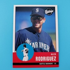 2001 Upper Deck Vintage Baseball #57 Alex Rodriguez Seattle Mariners