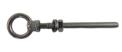 Stainless Steel 316 (Shape Type 307) M10 Lifting Eye Bolt 10mm x 100mm Marine