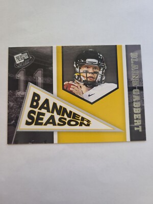 2011 Press Pass Football #81 Blaine Gabbert Banner Season