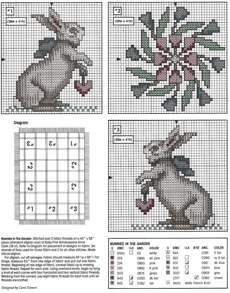 Leisure Arts ANNE CLOTH 44" x 58” wide 18 count Afghan Fabric: 13 colors - Image 2 of 3