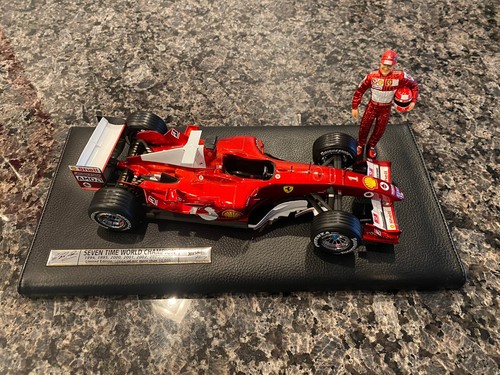 Michael Schumacher Hot Wheels 1/18 Ferrari F2004 7 times Champion