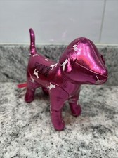 Victoria's Secret PINK 2018 Mini Pink Metallic  Dog RARE EUC